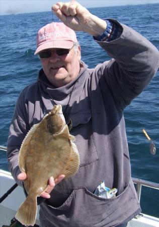 1 lb 7 oz Plaice by alan