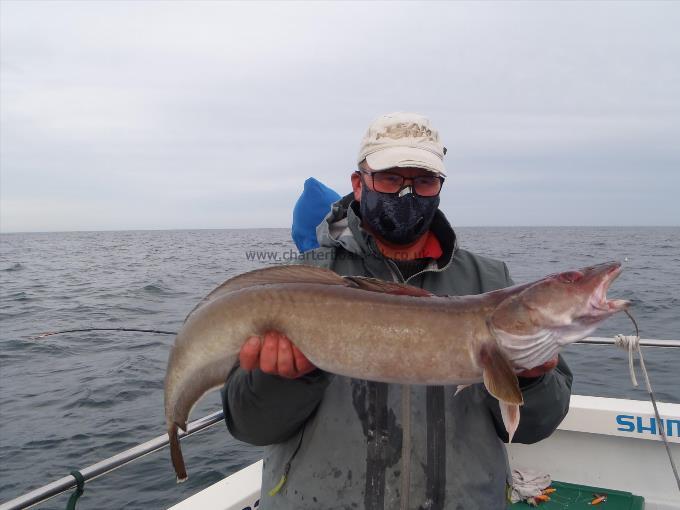 10 lb 2 oz Ling (Common) by Andy Savage.