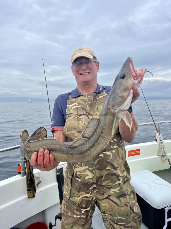 8 lb Ling by Allan Knaggs