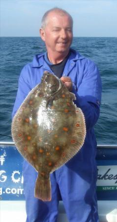 7 lb Plaice by Dave Metcalf