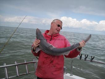 18 lb 2 oz Spurdog by Ron Angel.Skipper of 'Why Worry'.