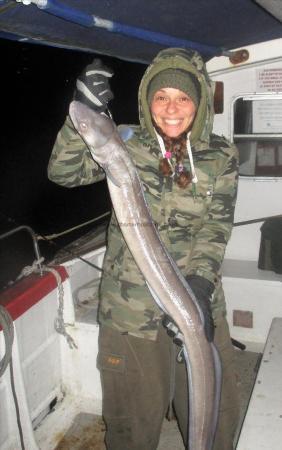 11 lb Conger Eel by Sarah Collins