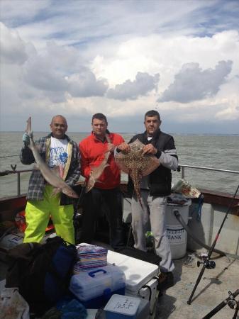 8 lb Starry Smooth-hound by Me Julie, Aaron and mate.