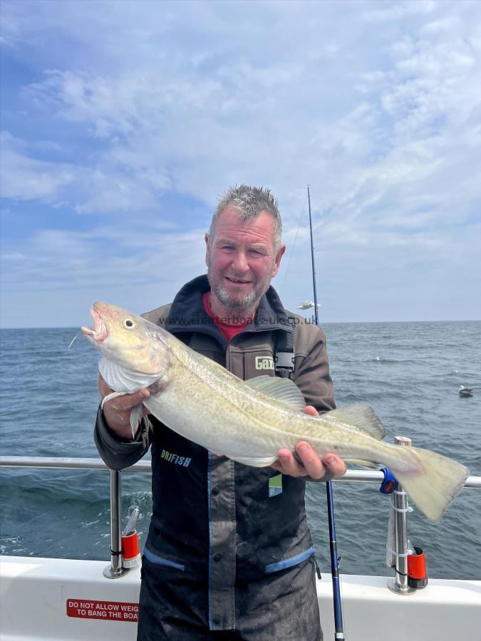 6 lb 4 oz Cod by Andy Baker