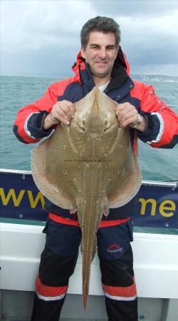 17 lb 8 oz Blonde Ray by Garry Braund