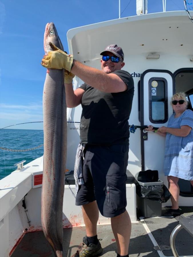 40 lb Conger Eel by Mark