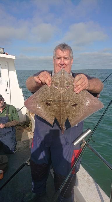 8 lb 5 oz Thornback Ray by Steve Fitzpatrick