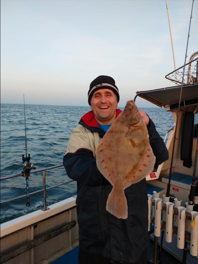 2 lb 4 oz Plaice by John