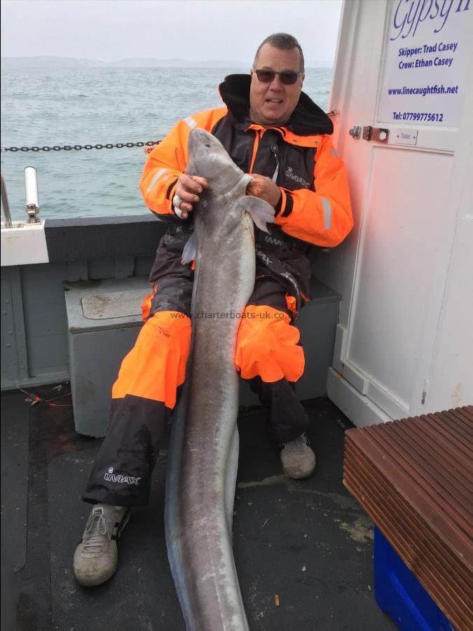 55 lb Conger Eel by Terry Tucker