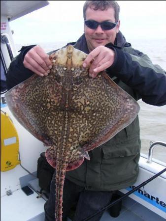 10 lb 8 oz Thornback Ray by Baz