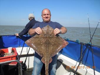 16 lb Thornback Ray by Rob Coleman