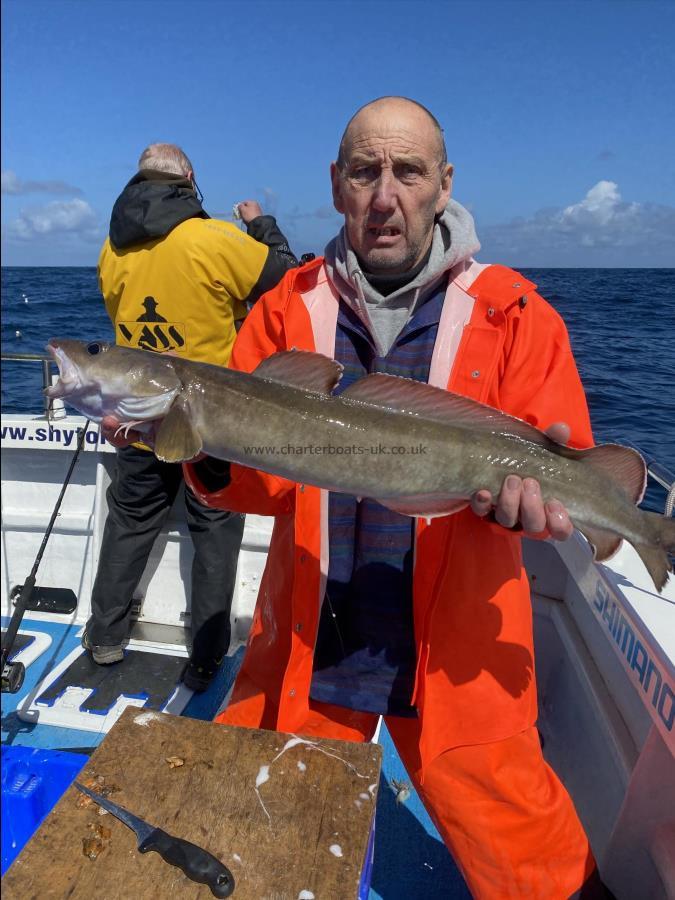 6 lb Ling by Simon Spurr.