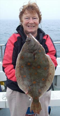 4 lb 8 oz Plaice by Denise Youngs
