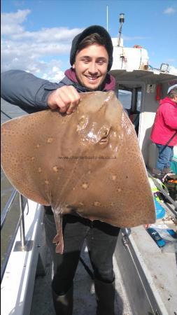 17 lb 8 oz Blonde Ray by Courtney