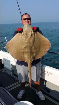 18 lb 6 oz Blonde Ray by Rich Rickman