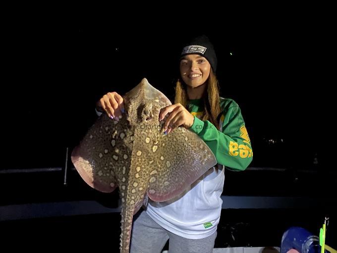 13 lb Thornback Ray by Unknown