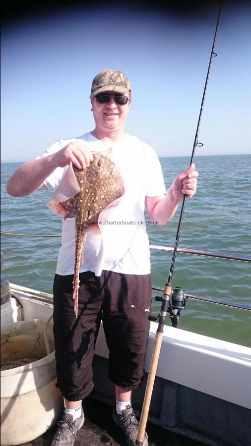 6 lb Thornback Ray by Bob Marshall