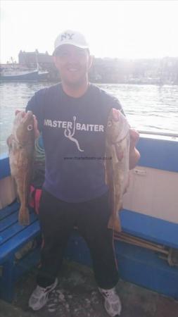 3 lb 2 oz Cod by Steve Binnington