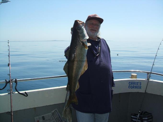 9 lb 10 oz Pollock by Chris Roberts with a nice Pollock.