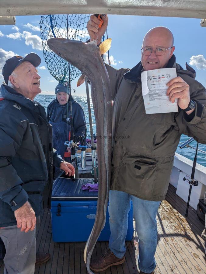 46 lb 8 oz Conger Eel by Unknown