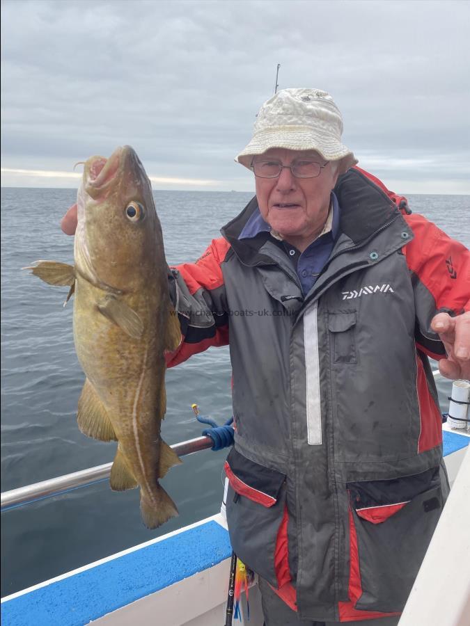 5 lb 14 oz Cod by Pete.