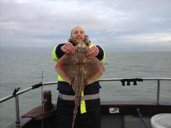 6 lb 4 oz Thornback Ray by Kevin