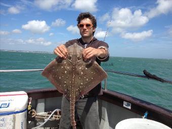 8 lb 10 oz Thornback Ray by Ches