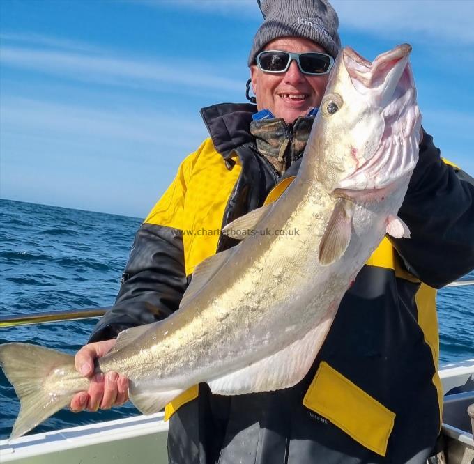 18 lb 2 oz Pollock by Steve