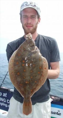 4 lb Plaice by Pete Chapell