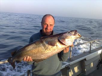 17 lb 8 oz Pollock by Bob Shotter