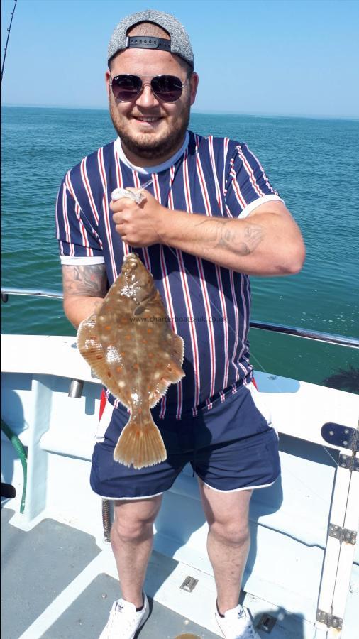 2 lb 8 oz Plaice by Unknown