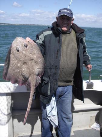 12 lb 8 oz Thornback Ray by mac