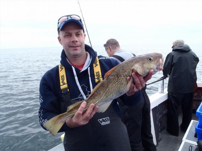 4 lb 15 oz Cod by Steve Bradbury.