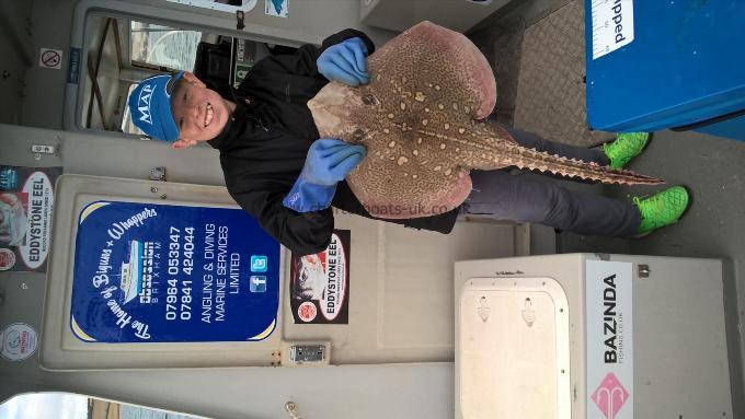 6 lb 2 oz Thornback Ray by Jamie