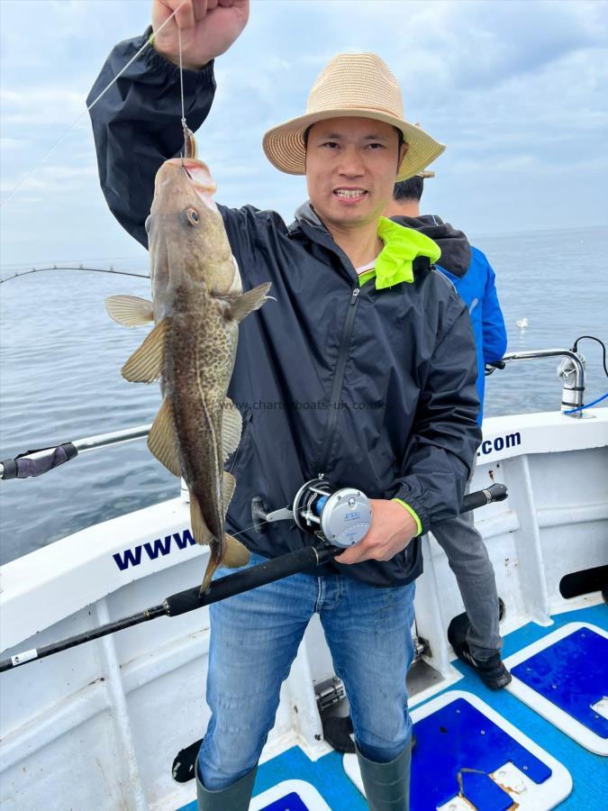 4 lb 2 oz Cod by Unknown