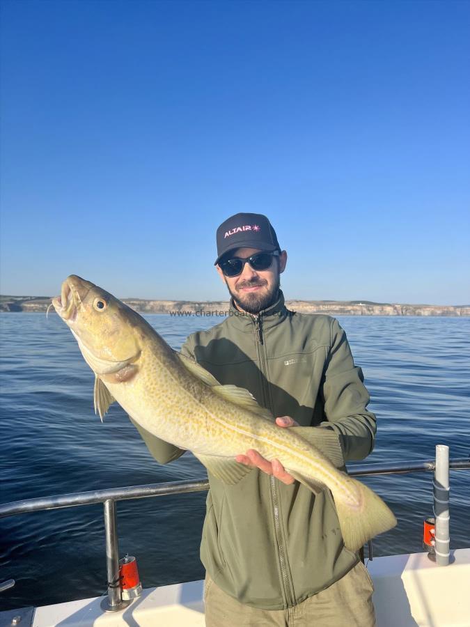 8 lb 4 oz Cod by Claudiu Radu