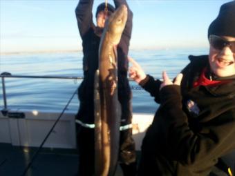 30 lb 7 oz Conger Eel by Unknown