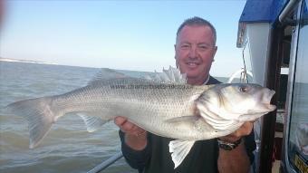 10 lb 6 oz Bass by john from Kent