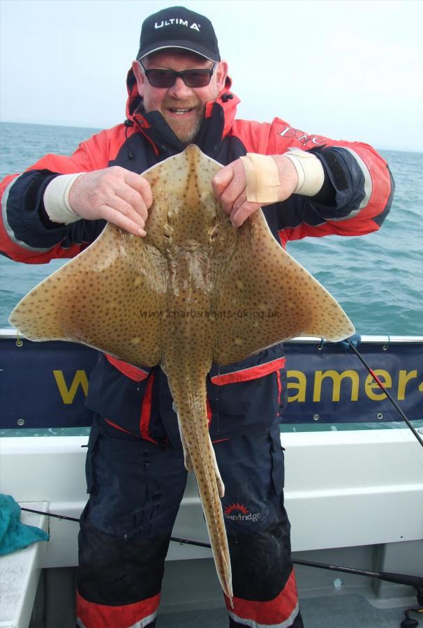 13 lb 8 oz Blonde Ray by Colin Johnson