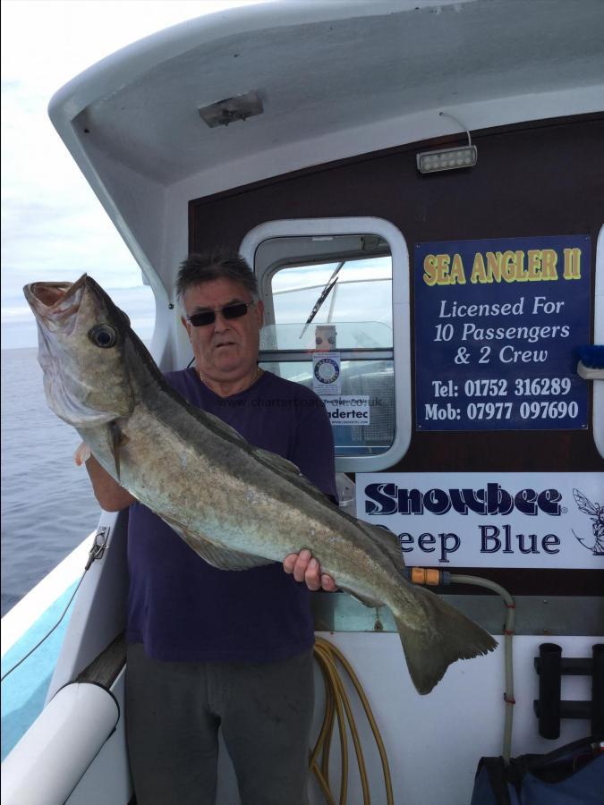 14 lb 8 oz Pollock by Colin Hartley