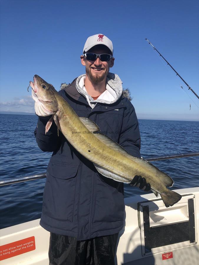 9 lb Ling by Gilbert Jr.