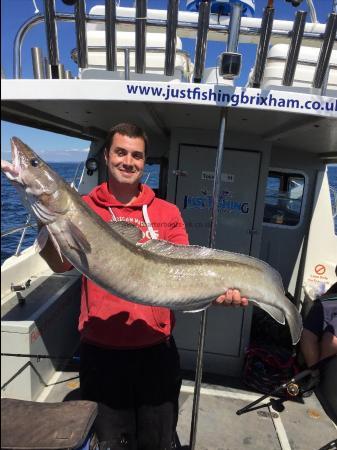26 lb 3 oz Ling by Skipper Simon Fisher