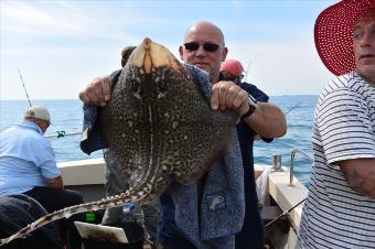 12 lb 8 oz Thornback Ray by Stephen Wake