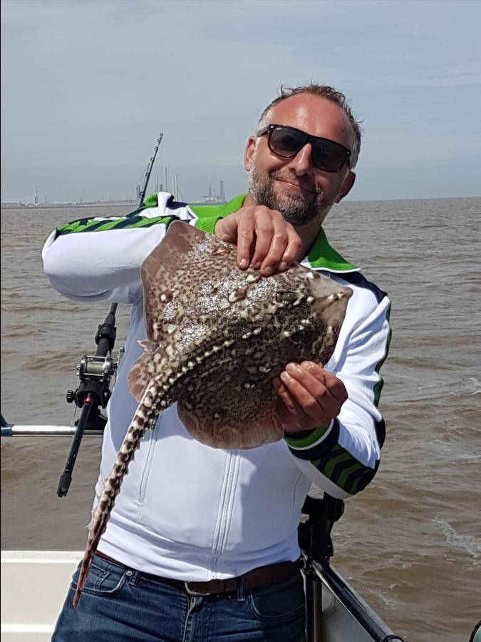 3 lb 5 oz Thornback Ray by Justin Haines