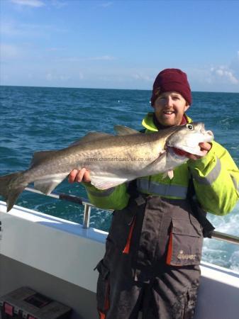 12 lb 8 oz Pollock by John Trevett