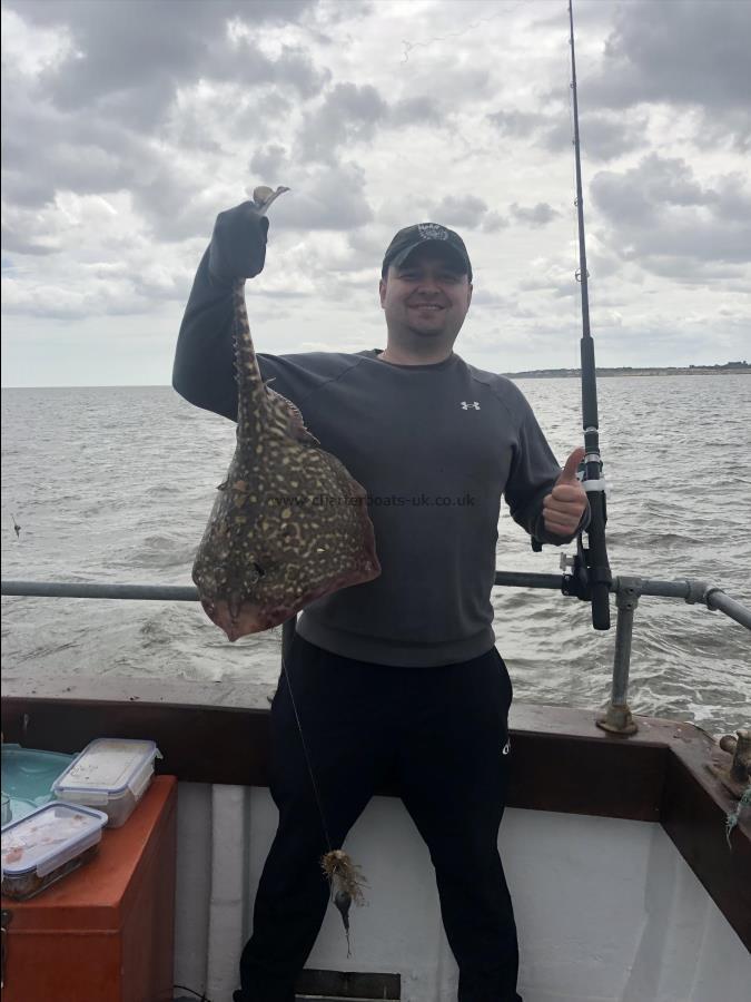 6 lb 4 oz Thornback Ray by Unknown