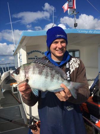 4 lb Black Sea Bream by Phil Rogers