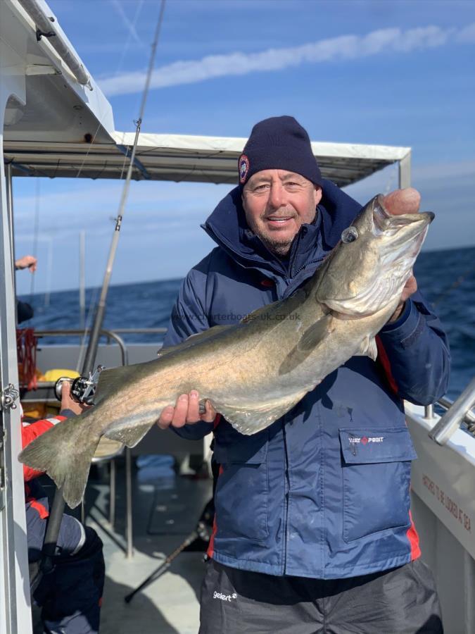 13 lb 4 oz Pollock by Unknown