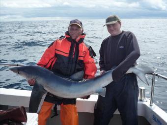 80 lb Blue Shark by Dave Axtel