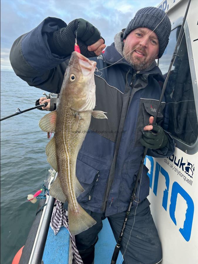 4 lb 5 oz Cod by Greg.